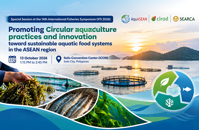 SEARCA to highlight circular aquaculture innovations at IFS 2026